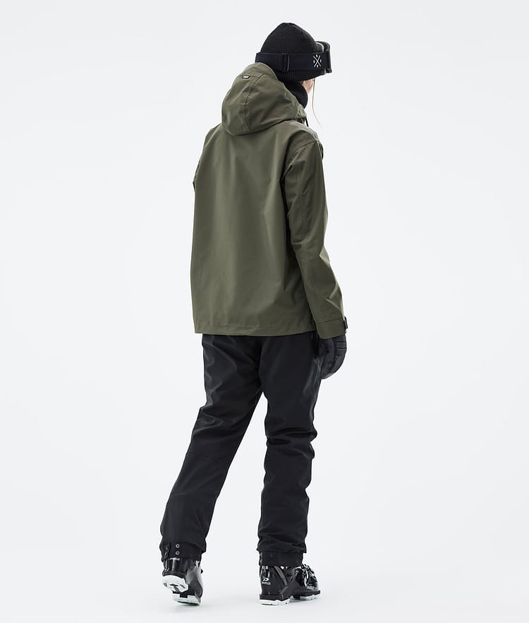 Dope Blizzard W 21 Laskettelutakki Naiset Olive Green, Image 5 of 9