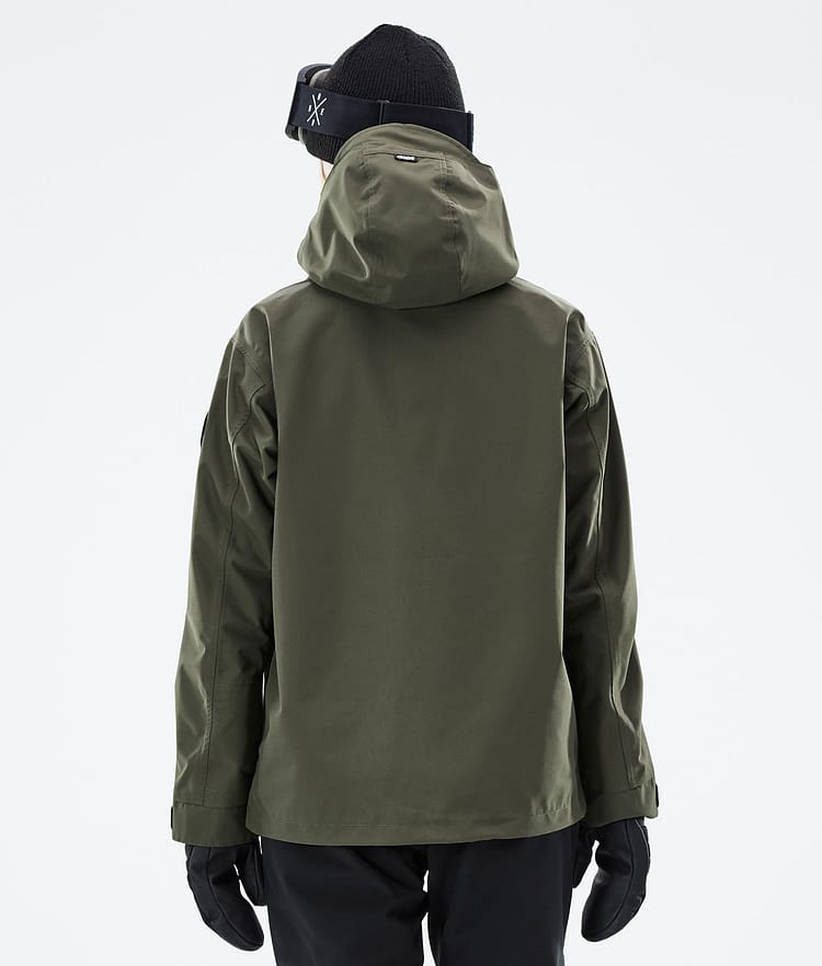 Dope Blizzard W 21 Lumilautailutakki Naiset Olive Green, Image 7 of 9