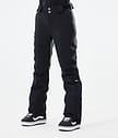 Dope Con W 21 Lumilautailuhousut Naiset Black