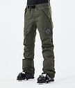 Dope Blizzard W 21 Lasketteluhousut Naiset Olive Green