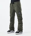 Dope Blizzard W 21 Lumilautailuhousut Naiset Olive Green