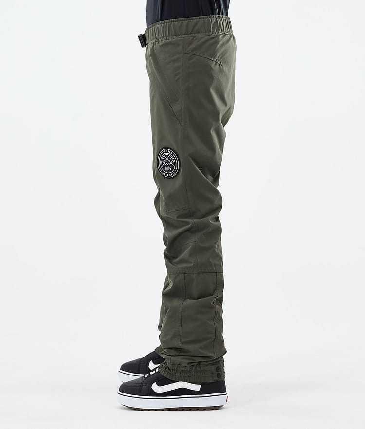 Dope Blizzard W 21 Lumilautailuhousut Naiset Olive Green, Image 2 of 4