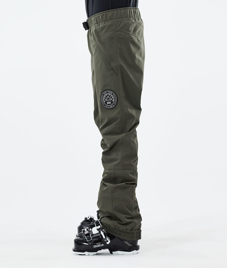 Dope Blizzard W 21 Lasketteluhousut Naiset Olive Green, Image 2 of 4