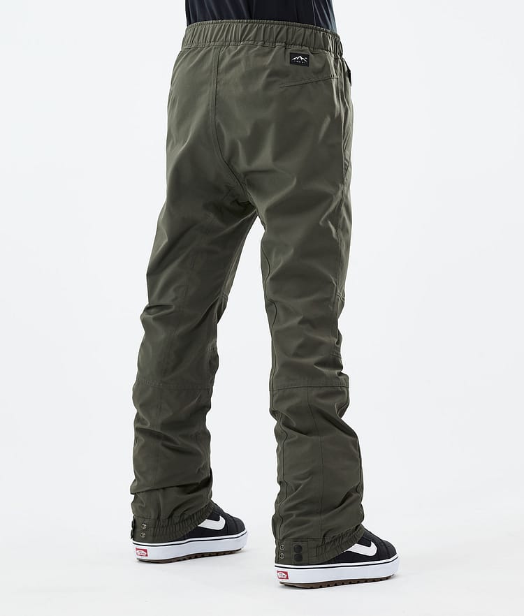 Dope Blizzard W 21 Lumilautailuhousut Naiset Olive Green, Image 3 of 4
