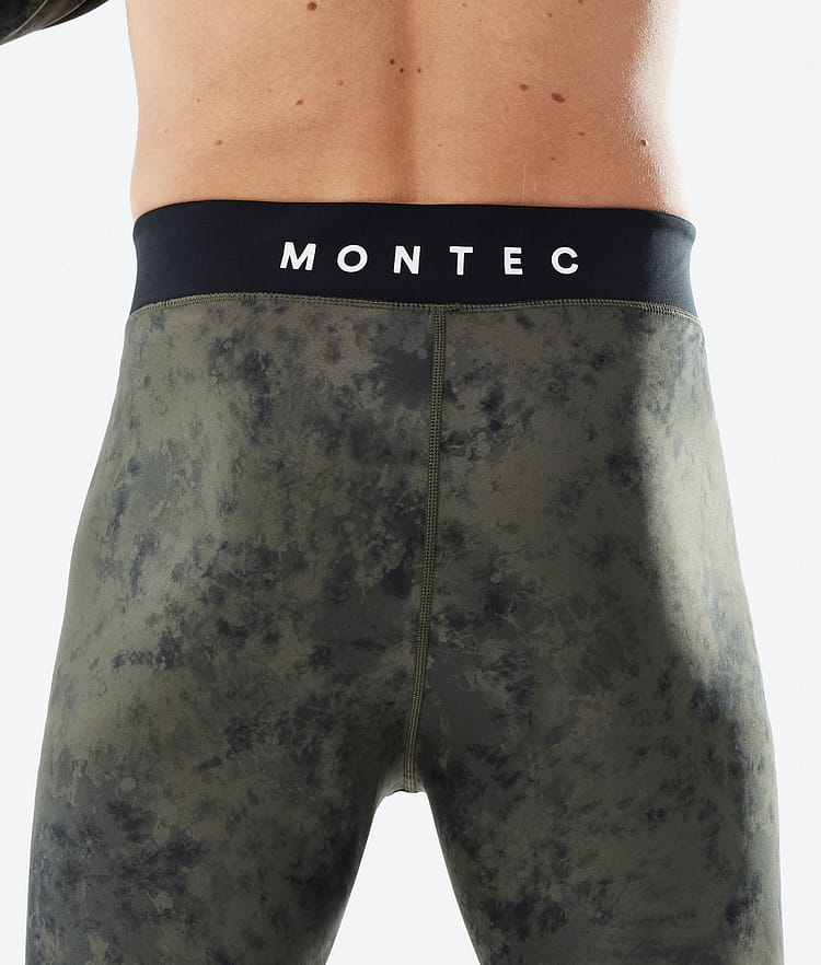 Montec Zulu Kerrastohousut Miehet Olive Green Tiedye, Image 6 of 7