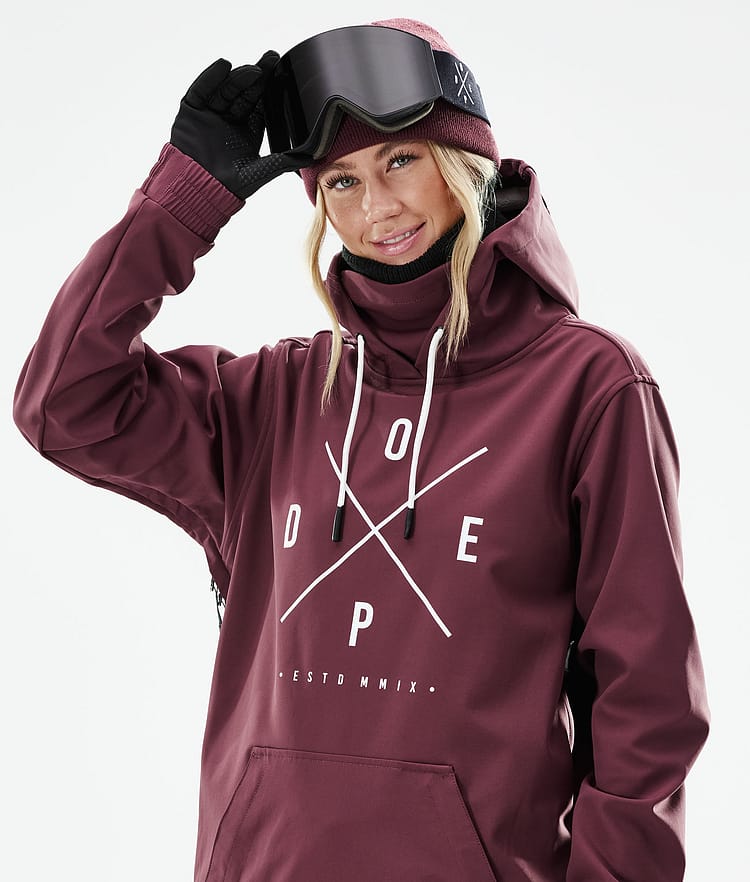 Dope Yeti W 21 Laskettelutakki Naiset 2X-Up Burgundy, Image 2 of 9