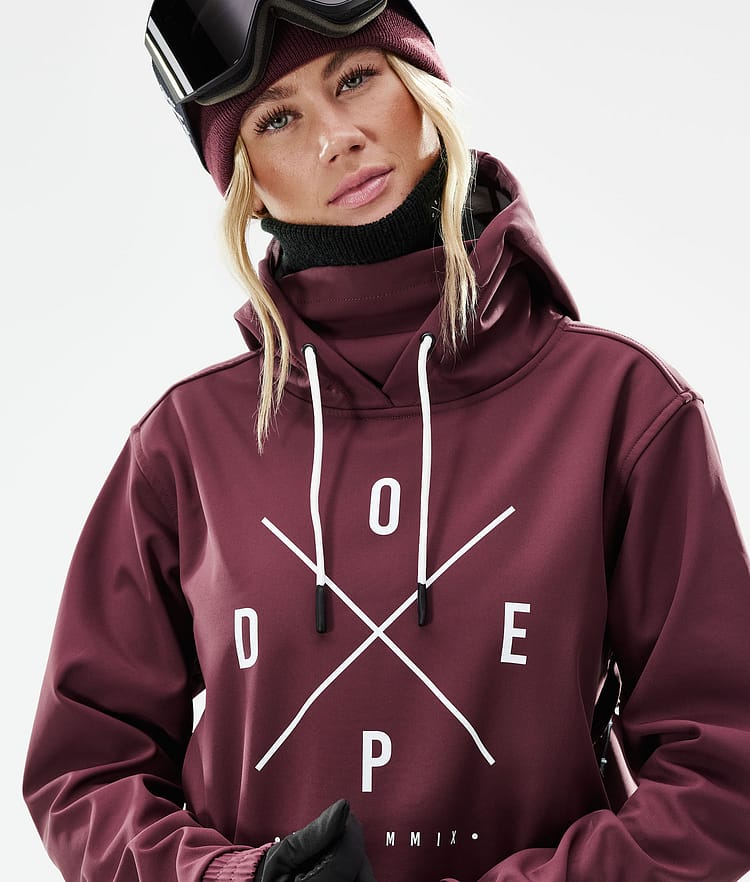 Dope Yeti W 21 Laskettelutakki Naiset 2X-Up Burgundy, Image 3 of 9
