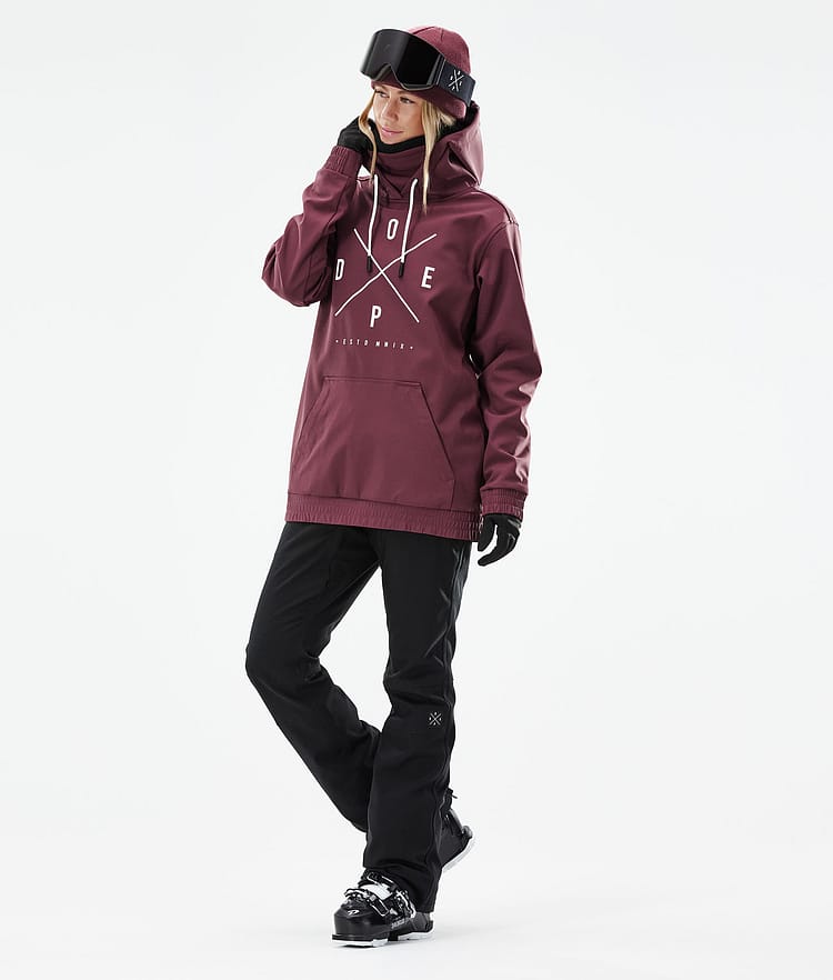 Dope Yeti W 21 Laskettelutakki Naiset 2X-Up Burgundy, Image 4 of 9