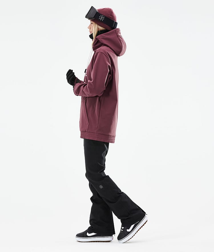 Dope Yeti W 21 Lumilautailutakki Naiset 2X-Up Burgundy, Image 5 of 9