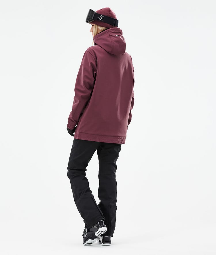 Dope Yeti W 21 Laskettelutakki Naiset 2X-Up Burgundy, Image 6 of 9