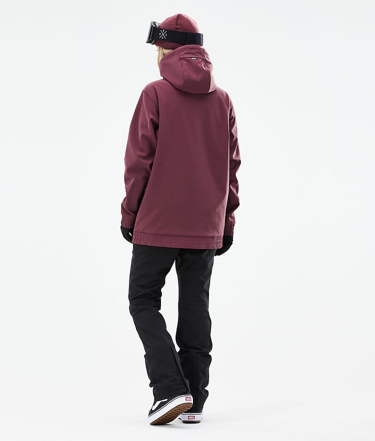 Dope Yeti W 21 Lumilautailutakki Naiset 2X-Up Burgundy, Image 6 of 9