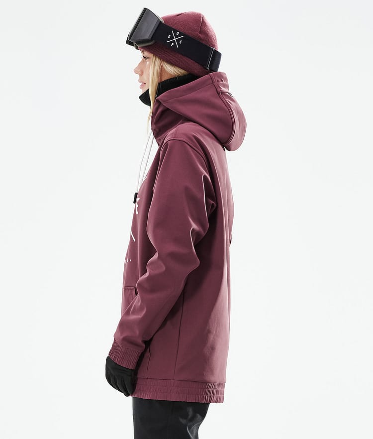 Dope Yeti W 21 Laskettelutakki Naiset 2X-Up Burgundy, Image 7 of 9