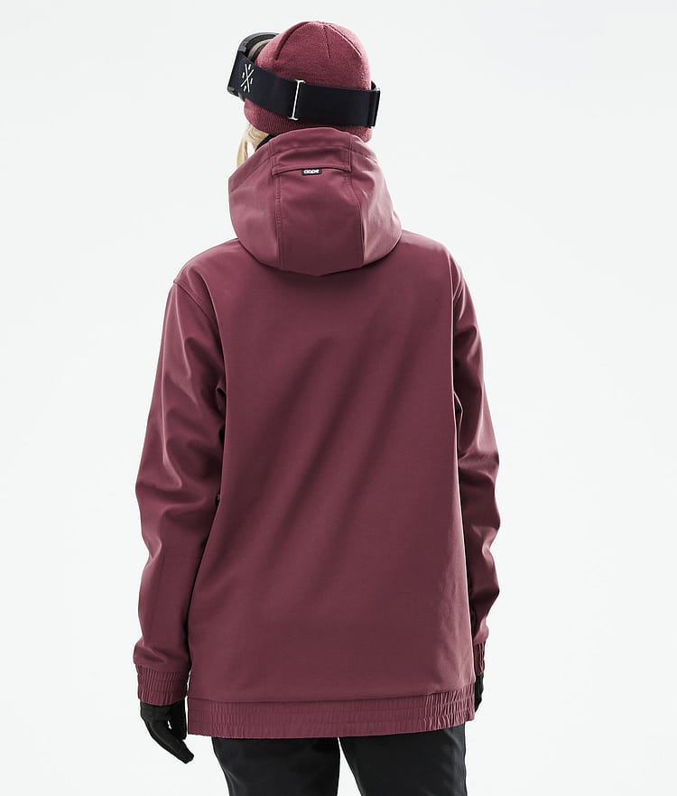 Dope Yeti W 21 Laskettelutakki Naiset 2X-Up Burgundy, Image 8 of 9
