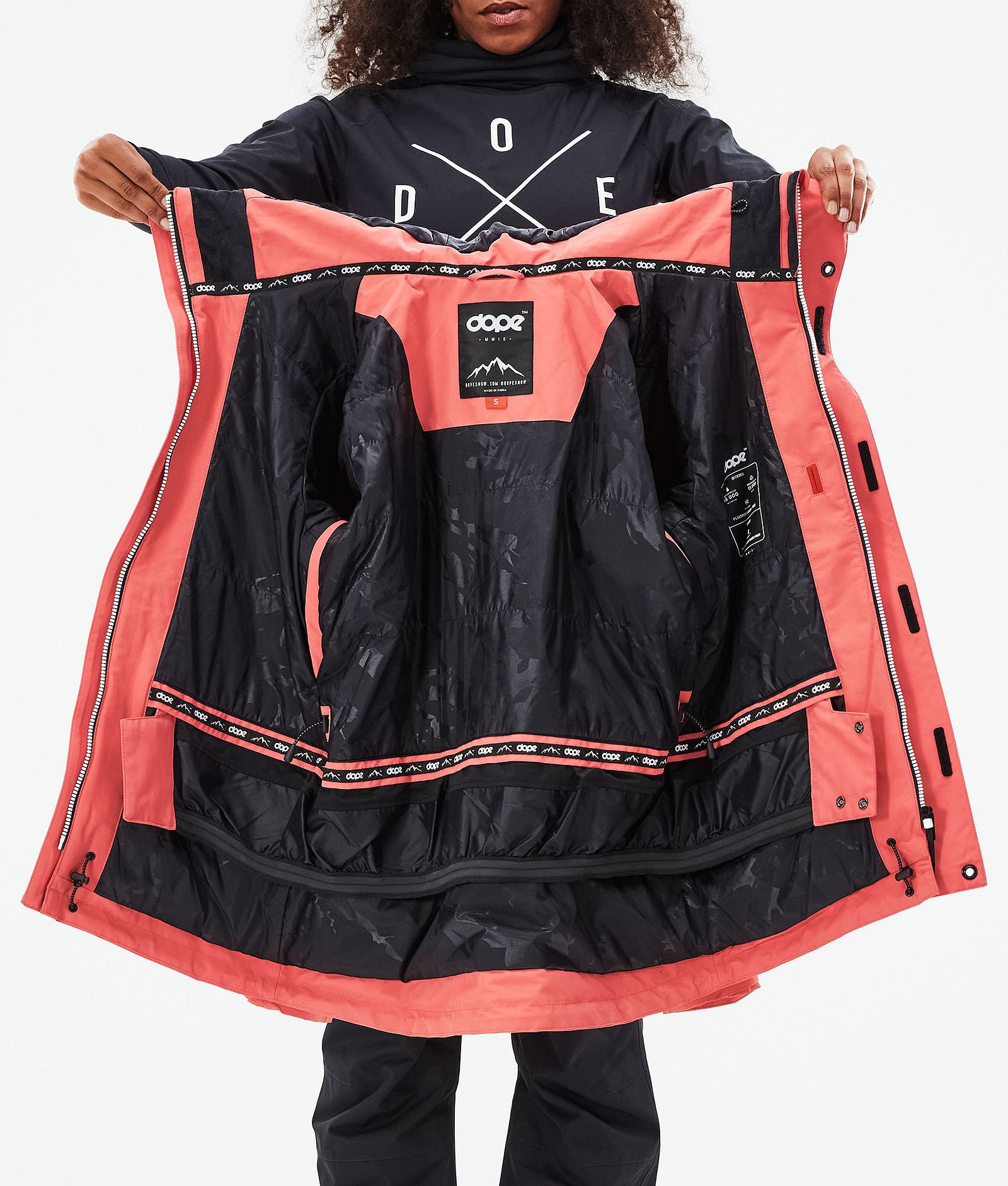 Dope Adept W 2021 Laskettelutakki Naiset Coral, Kuva 11 / 11