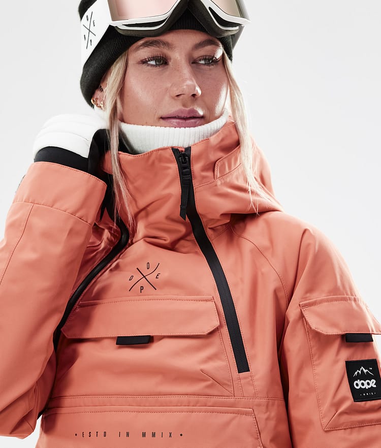 Dope Akin W 21 Laskettelutakki Naiset Peach, Image 2 of 11