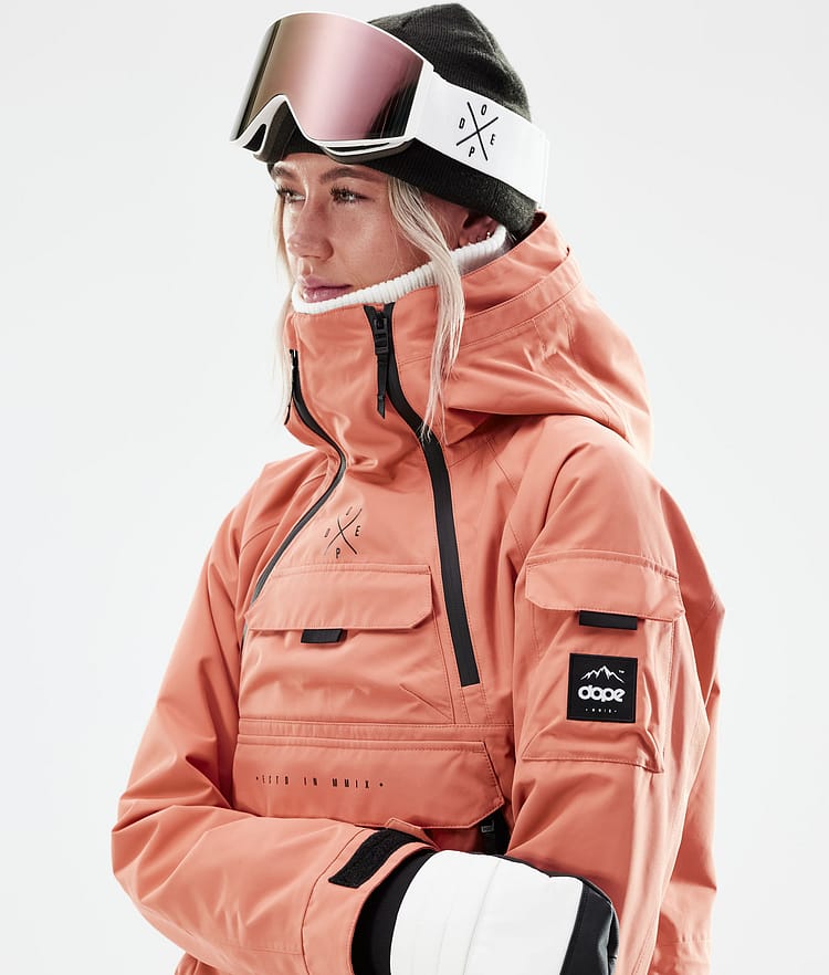 Dope Akin W 21 Lumilautailutakki Naiset Peach, Image 3 of 11
