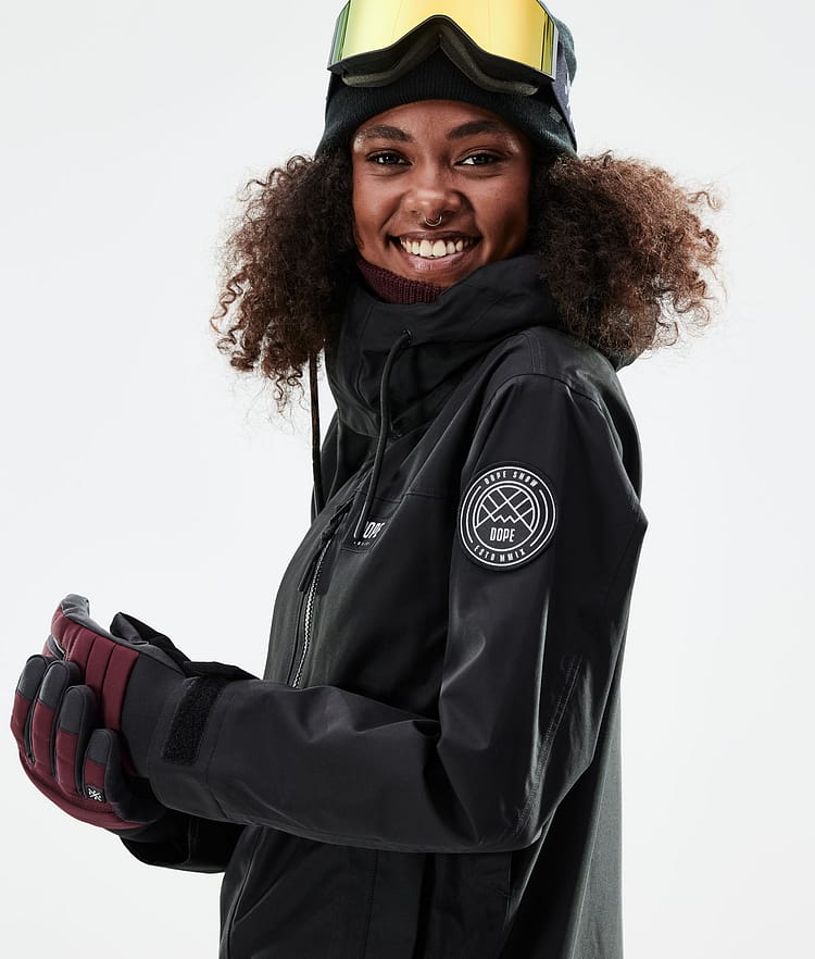 Dope Blizzard W Full Zip 21 Lumilautailutakki Naiset Black, Image 2 of 11
