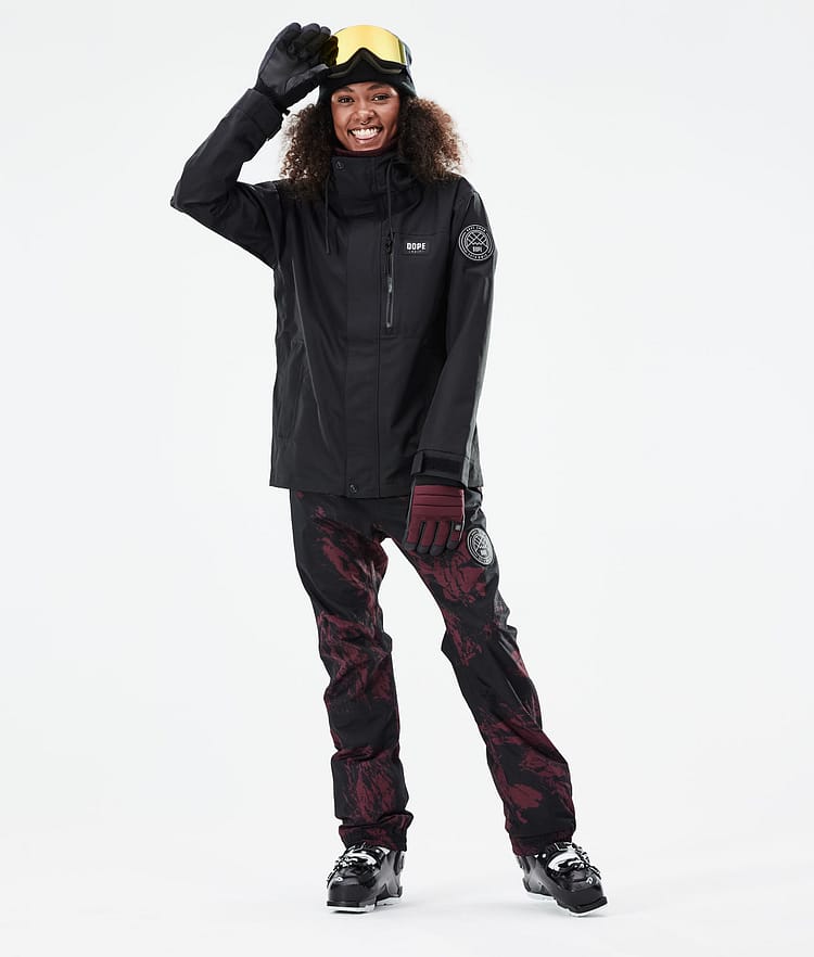 Dope Blizzard W Full Zip 21 Laskettelutakki Naiset Black, Image 4 of 11