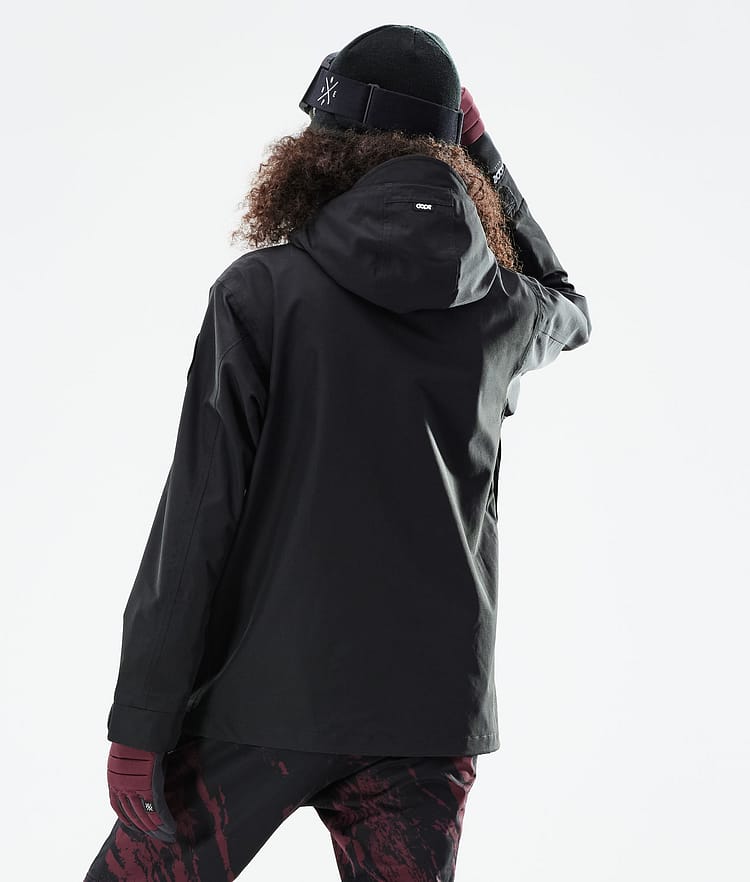 Dope Blizzard W Full Zip 21 Lumilautailutakki Naiset Black, Image 8 of 11