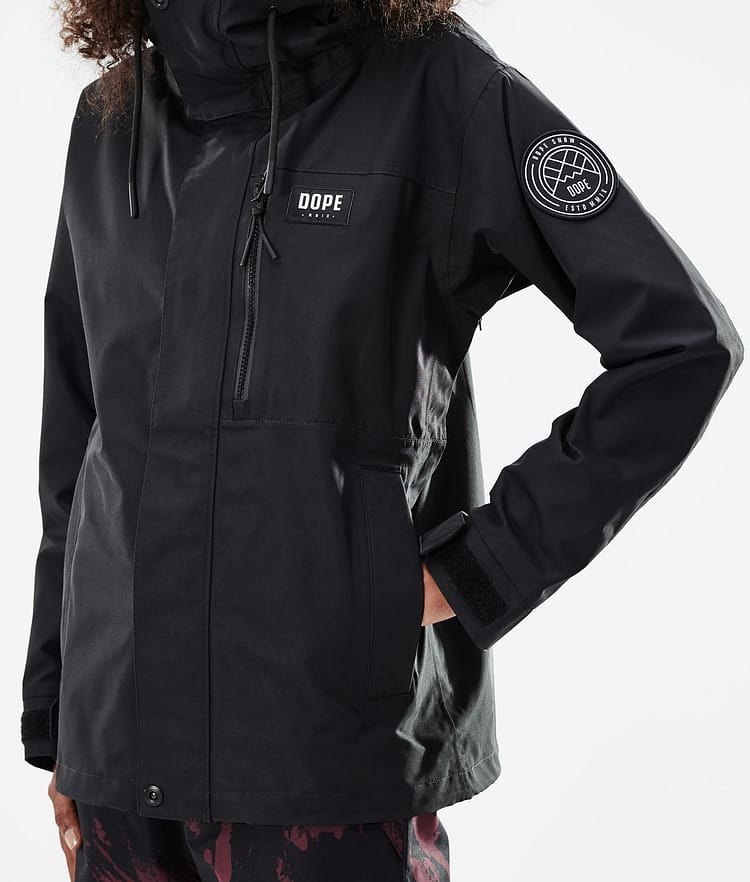 Dope Blizzard W Full Zip 21 Lumilautailutakki Naiset Black, Image 9 of 11