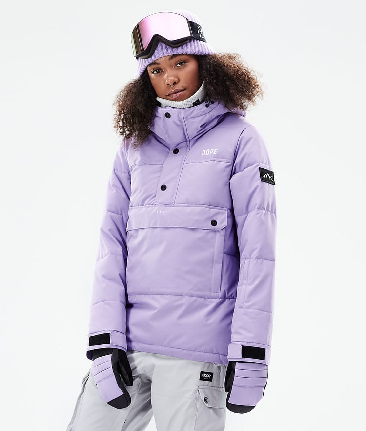 Dope Puffer W 2021 Laskettelutakki Naiset Faded Violet, Kuva 1 / 10