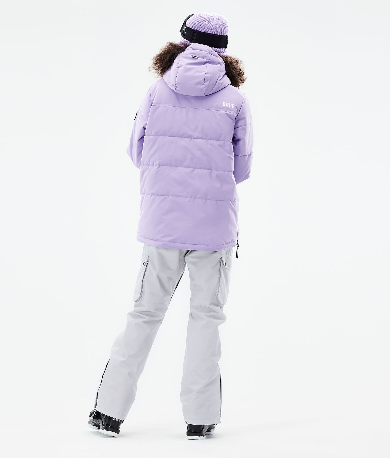 Dope Puffer W 2021 Laskettelutakki Naiset Faded Violet, Kuva 6 / 10