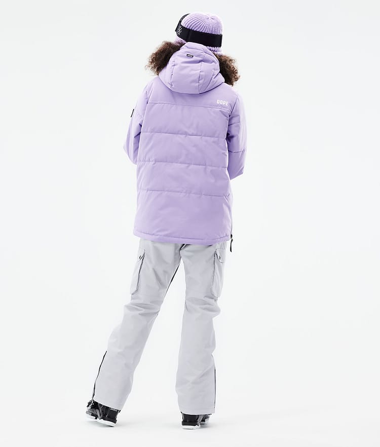 Dope Puffer W 2021 Laskettelutakki Naiset Faded Violet, Kuva 6 / 10