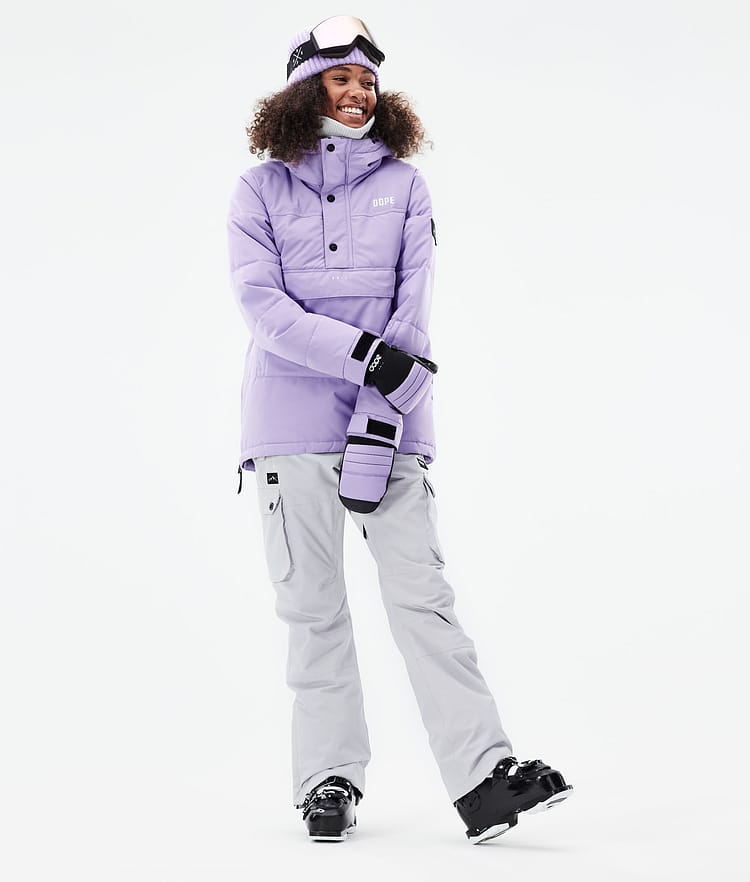 Dope Puffer W 2021 Laskettelutakki Naiset Faded Violet, Kuva 7 / 10