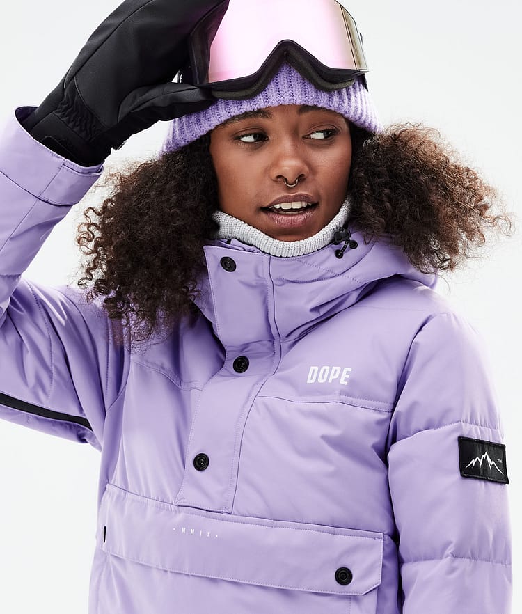 Dope Puffer W 2021 Laskettelutakki Naiset Faded Violet, Kuva 8 / 10