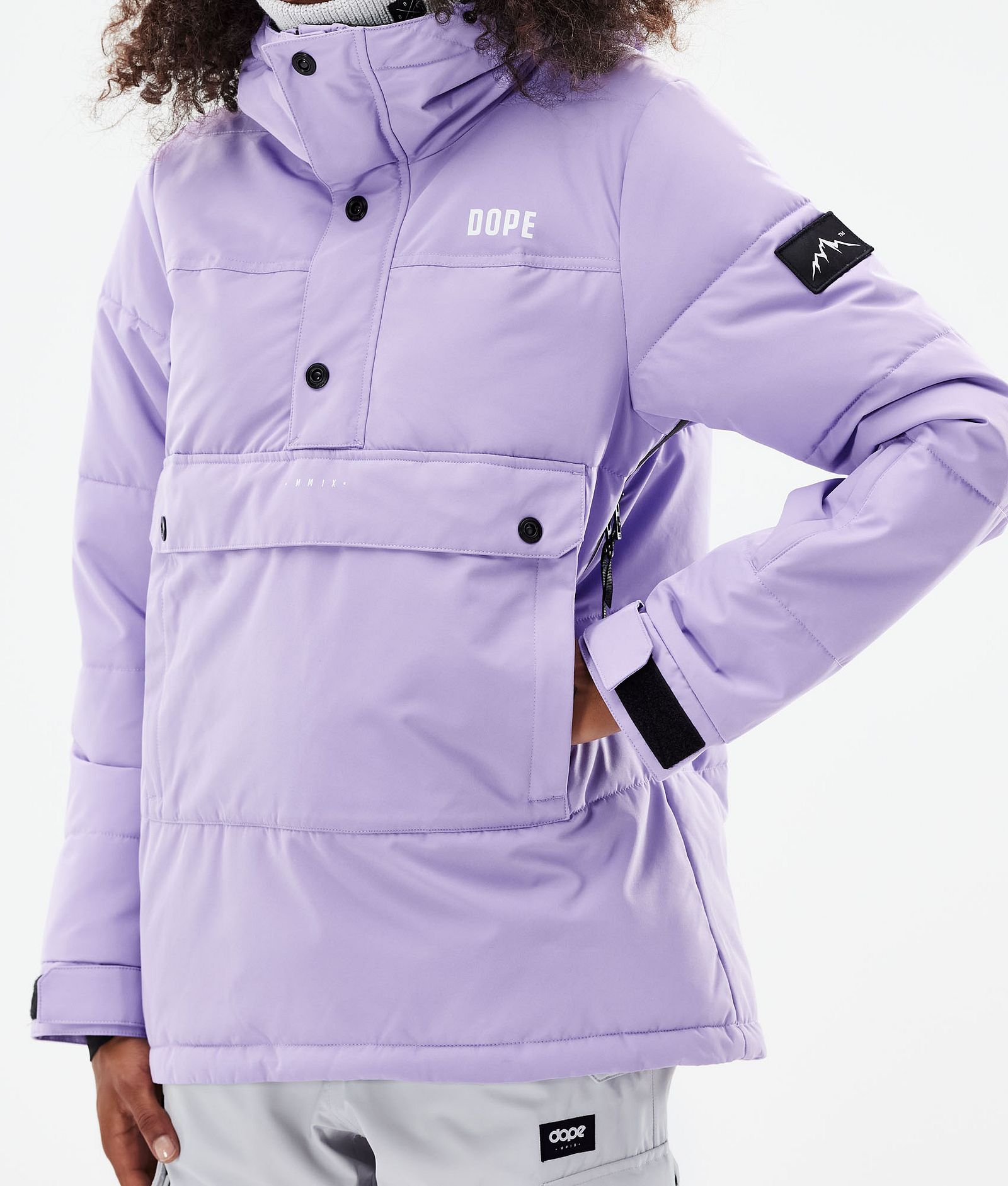 Dope Puffer W 2021 Laskettelutakki Naiset Faded Violet, Kuva 9 / 10