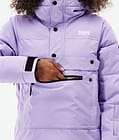 Dope Puffer W 2021 Laskettelutakki Naiset Faded Violet, Kuva 10 / 10