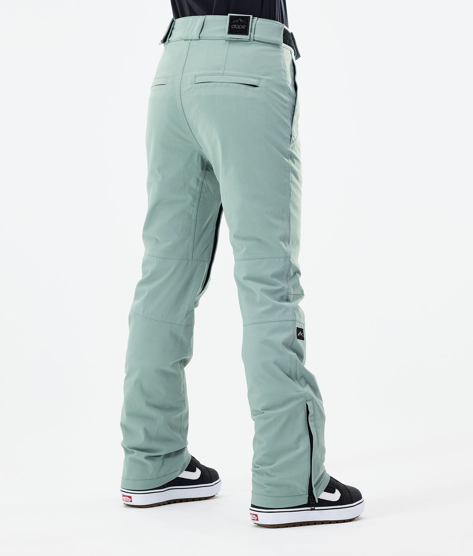 Dope Con W 2021 Lumilautailuhousut Naiset Faded Green, Kuva 3 / 5