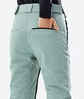 Dope Con W 2021 Lumilautailuhousut Naiset Faded Green, Kuva 5 / 5