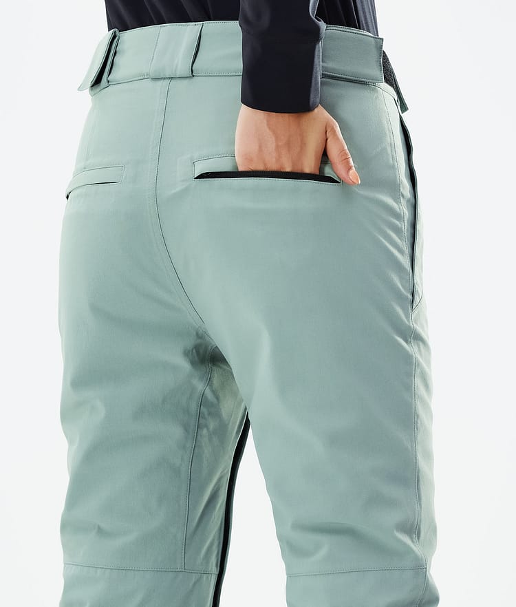 Dope Con W 2021 Lumilautailuhousut Naiset Faded Green, Kuva 5 / 5