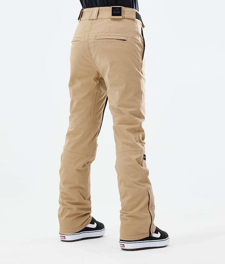 Dope Con W 21 Lumilautailuhousut Naiset Khaki, Image 3 of 5