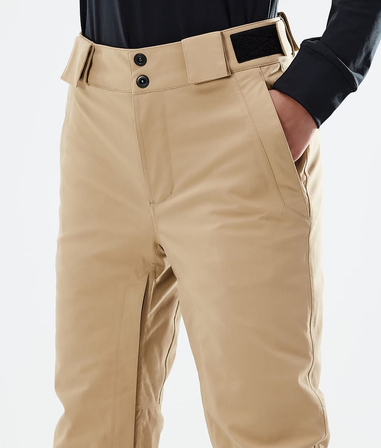 Dope Con W 21 Lumilautailuhousut Naiset Khaki, Image 5 of 5