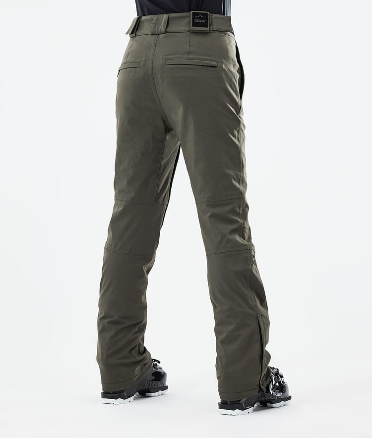 Dope Con W 21 Lasketteluhousut Naiset Olive Green, Image 3 of 5