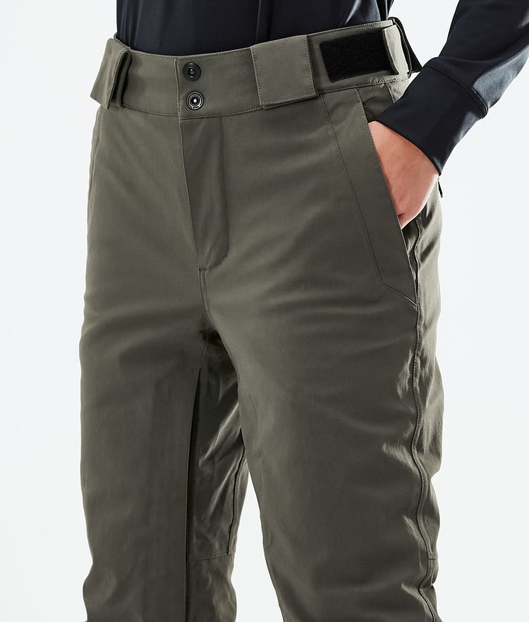 Dope Con W 21 Lasketteluhousut Naiset Olive Green, Image 4 of 5