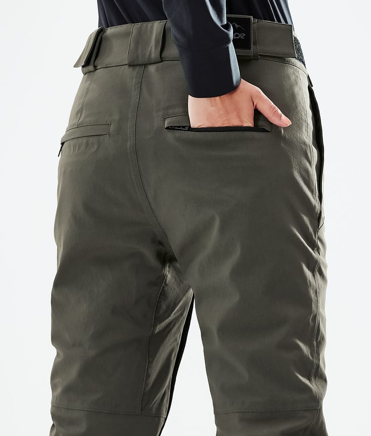 Dope Con W 21 Lasketteluhousut Naiset Olive Green, Image 5 of 5