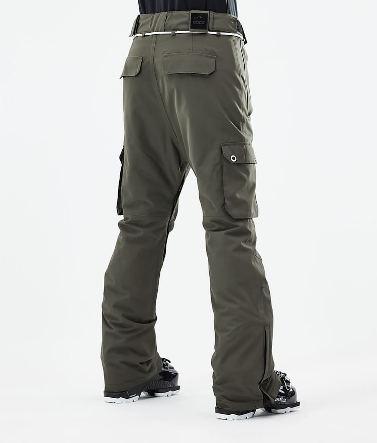 Dope Iconic W 21 Lasketteluhousut Naiset Olive Green, Image 3 of 6