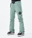 Dope Blizzard W 21 Lumilautailuhousut Naiset Faded Green