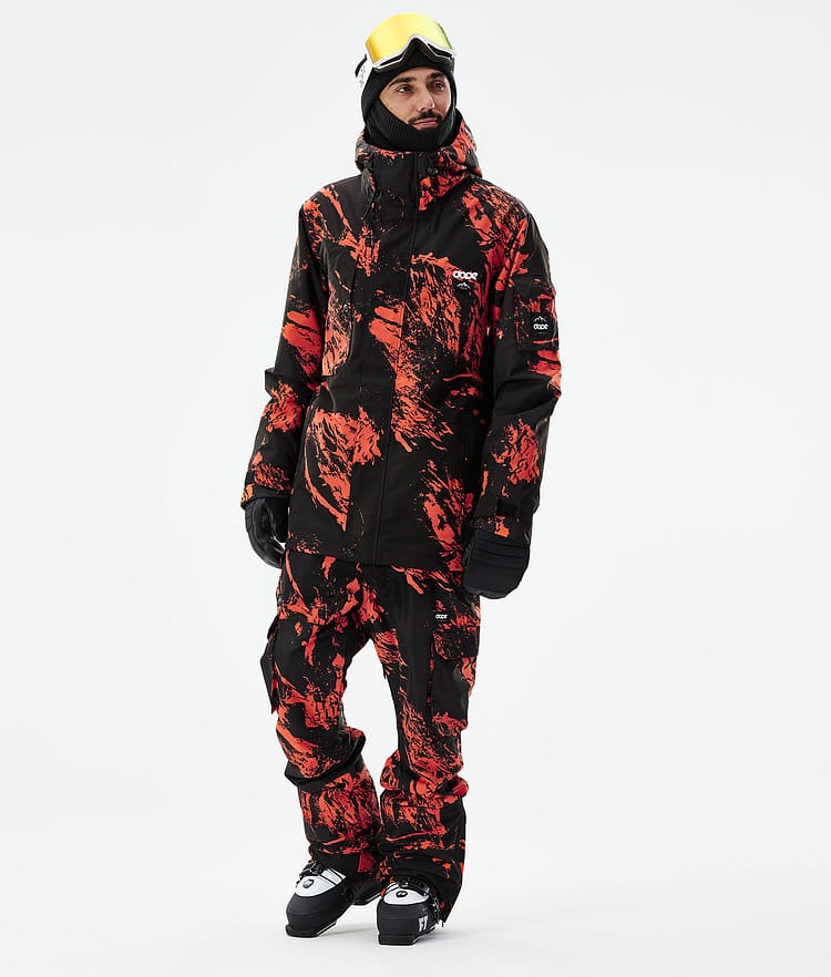 Dope Adept 21 Laskettelutakki Miehet Paint Orange, Image 4 of 11