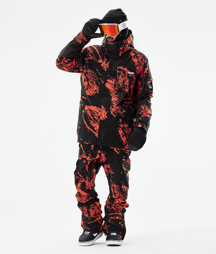 Dope Adept 21 Lumilautailutakki Miehet Paint Orange, Image 4 of 11