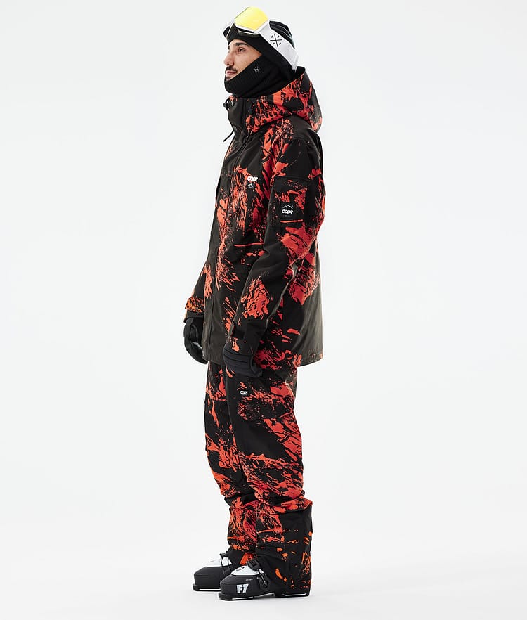Dope Adept 21 Laskettelutakki Miehet Paint Orange, Image 5 of 11