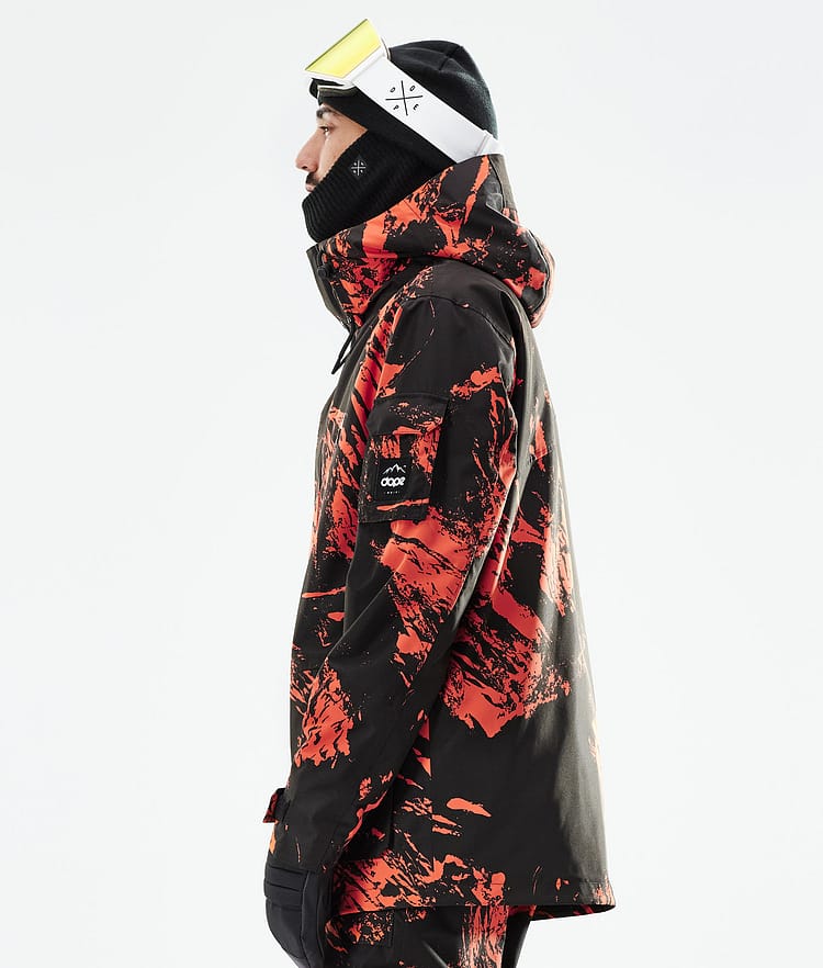 Dope Adept 21 Lumilautailutakki Miehet Paint Orange, Image 7 of 11