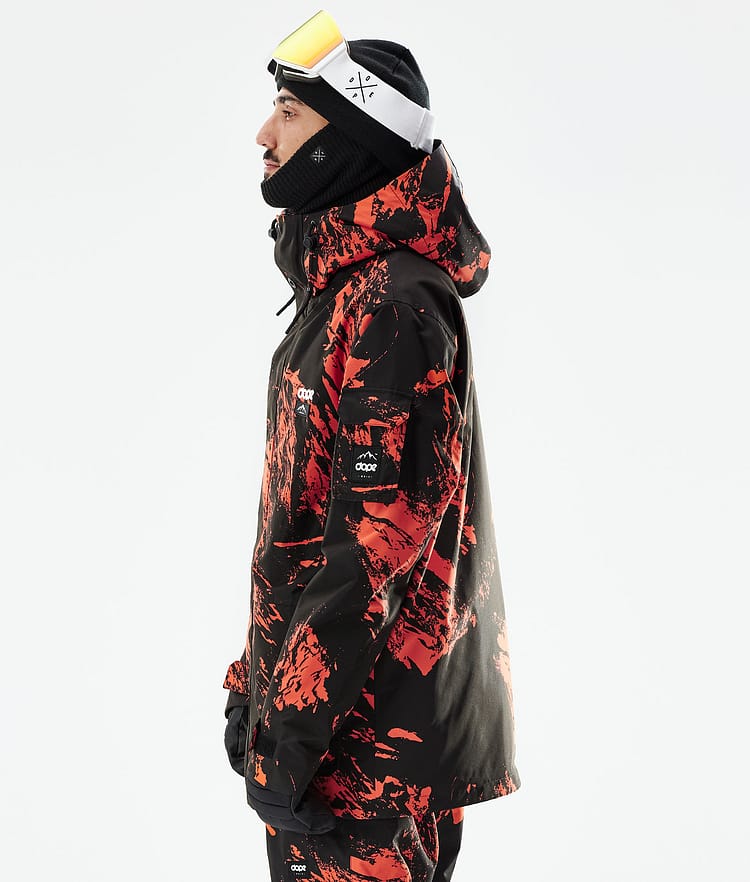 Dope Adept 21 Laskettelutakki Miehet Paint Orange, Image 7 of 11