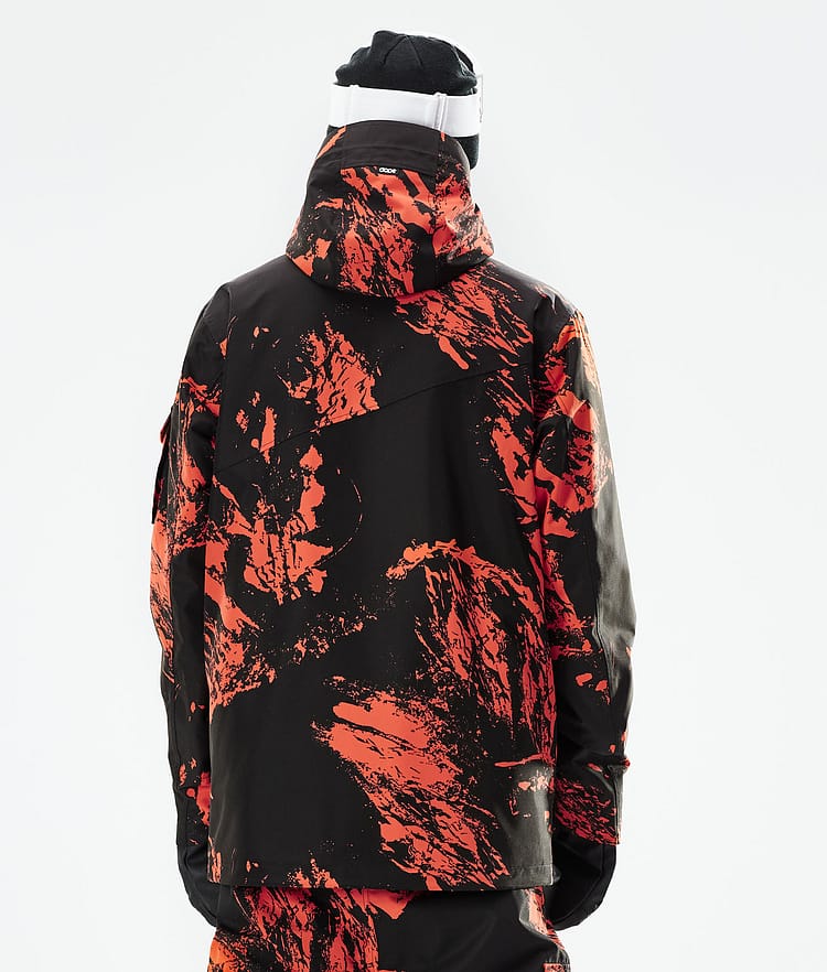 Dope Adept 21 Laskettelutakki Miehet Paint Orange, Image 8 of 11