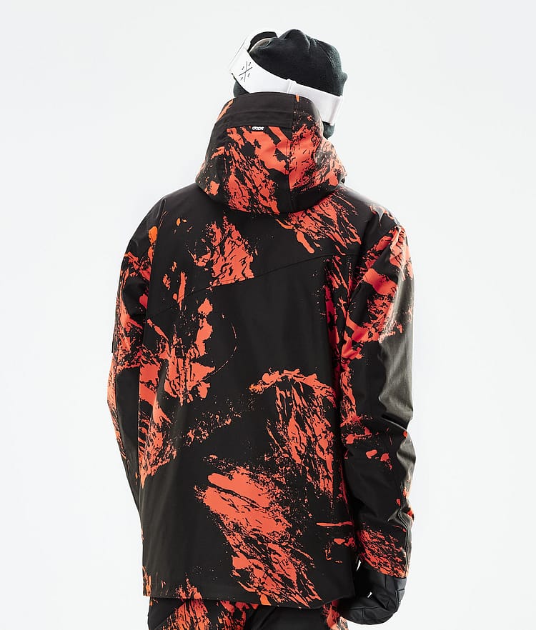 Dope Adept 21 Lumilautailutakki Miehet Paint Orange, Image 8 of 11