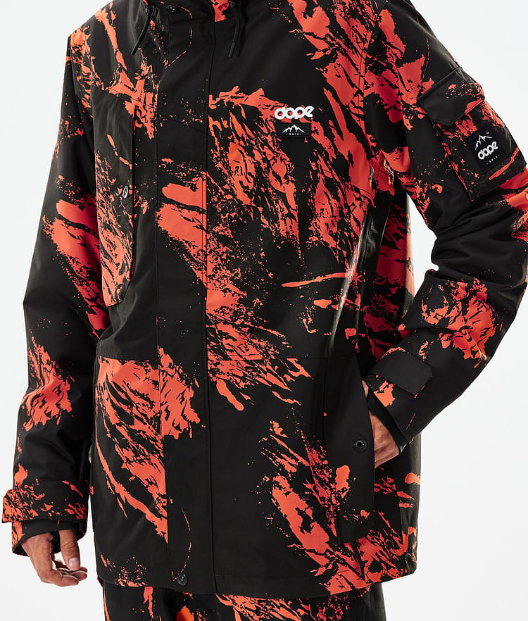 Dope Adept 21 Lumilautailutakki Miehet Paint Orange, Image 9 of 11