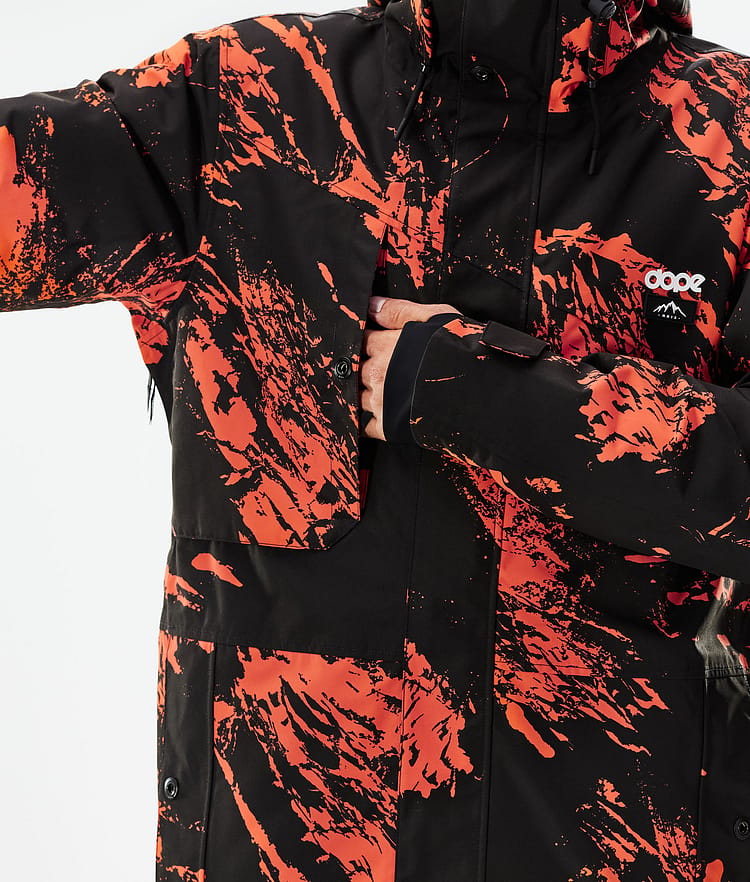 Dope Adept 21 Laskettelutakki Miehet Paint Orange, Image 10 of 11